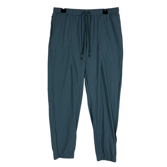 Fabletics Pants - Fabletics Pants Womens Large Blue Jogger Lightweight Stretch Pockets Athletic